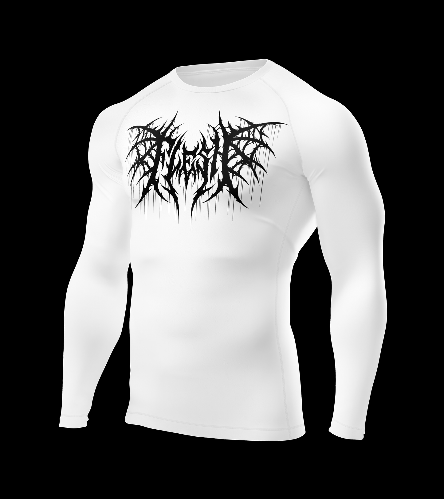 Hell | White Long Sleeve Compression