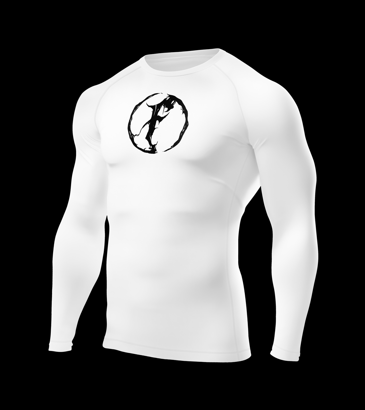 Classic | White Long Sleeve Compression